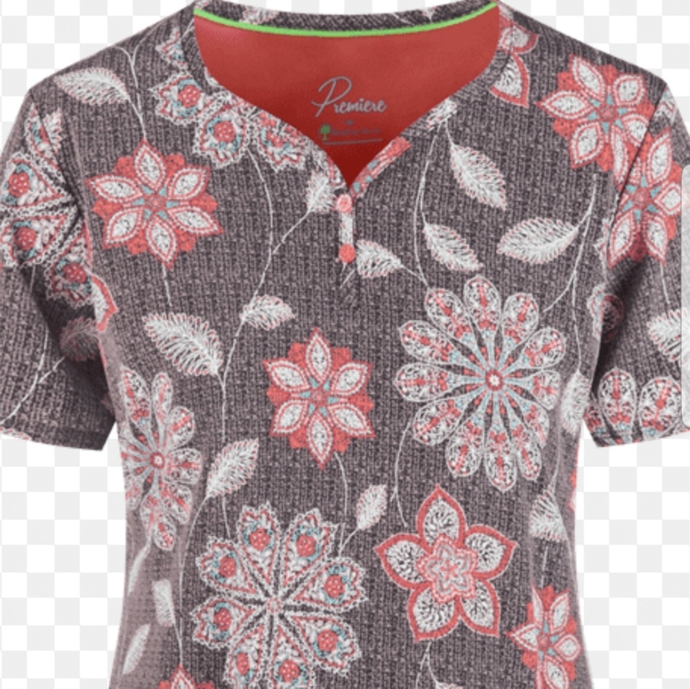 Healing Hands scrub top